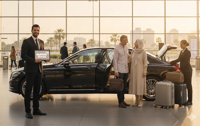 الاستقبال والتوصيل